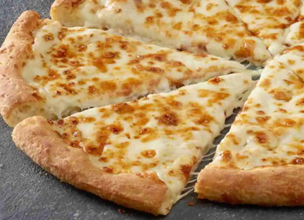 Extra Cheesy Alfredo Pizza