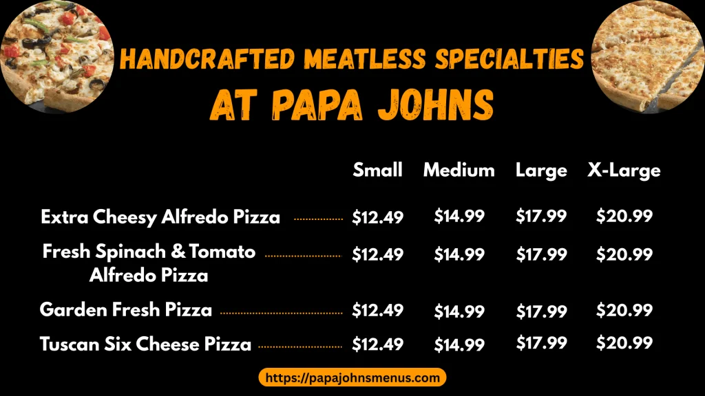 Handcrafted Meatless Specialties