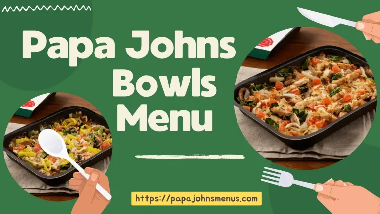Papa Johns Bowls