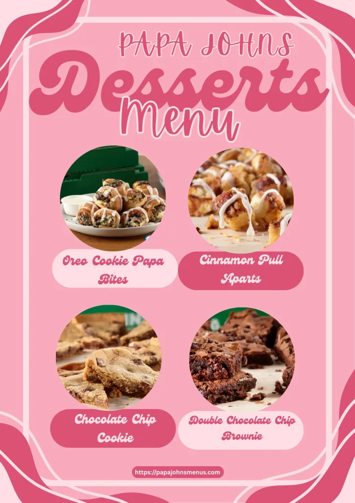 Papa Johns Desserts Papa Johns Desserts