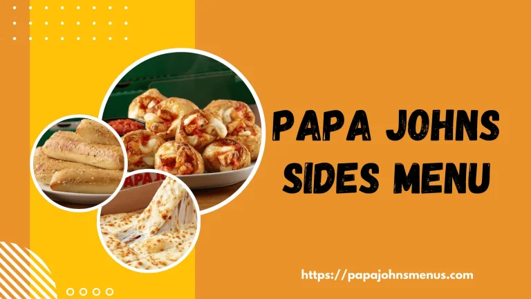 Papa Johns Sides