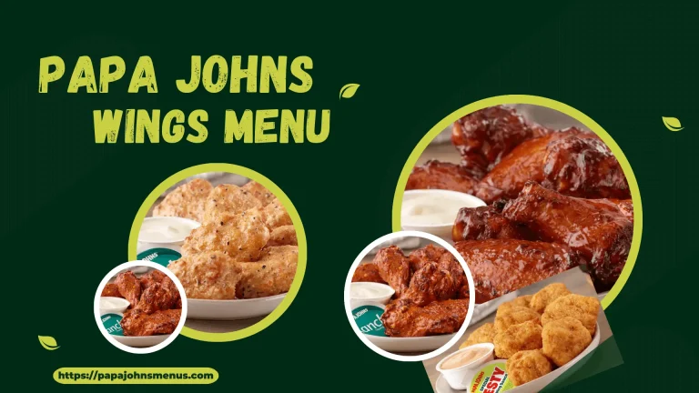 Papa Johns Wings